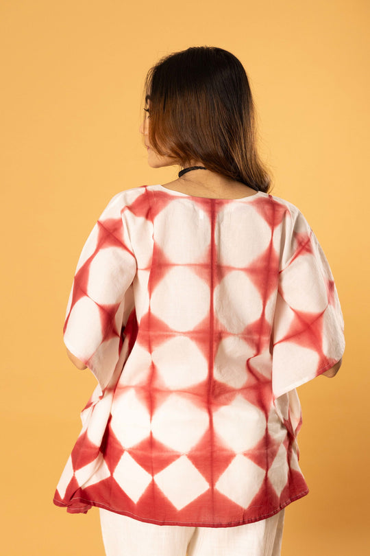 Clamp Kaftan Top- White - Cult91