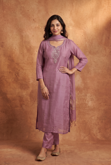 Lavender  3-piece suit set