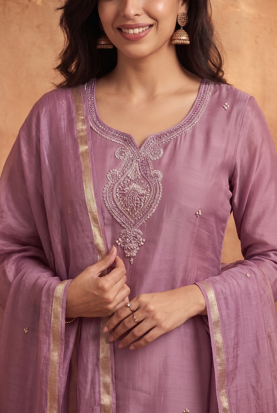Lavender  3-piece suit set