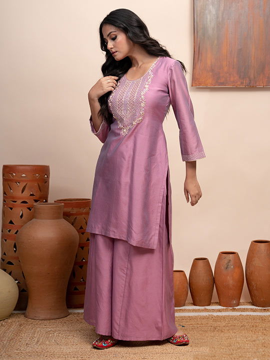 Chanderi Silk Suit Set - Cult91