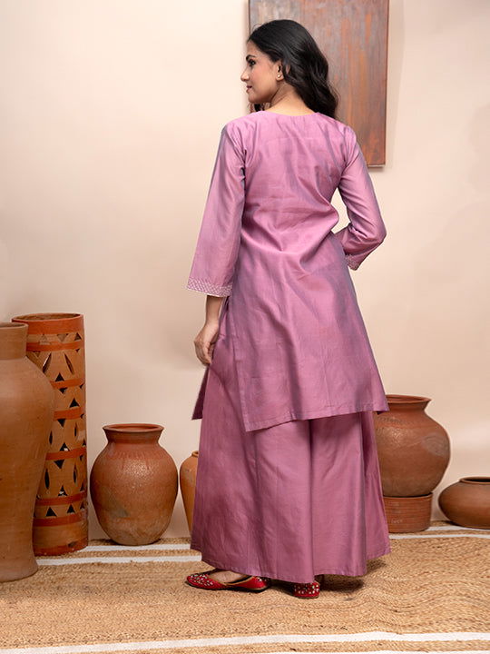 Chanderi Silk Suit Set - Cult91