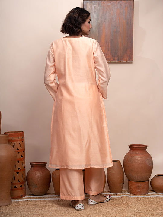 Chanderi Silk Suit Set - Cult91