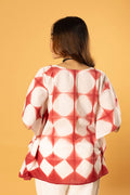 Clamp Kaftan Top- White - Cult91