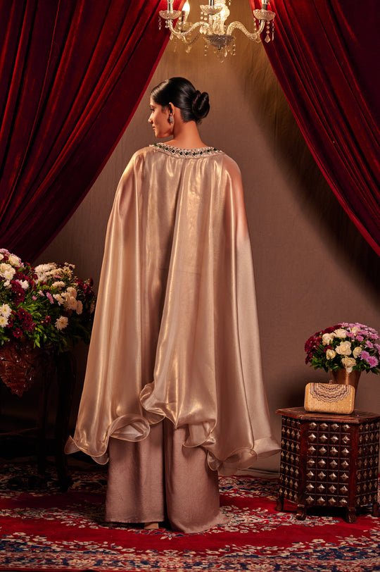 Emerald Stonework Kaftan set