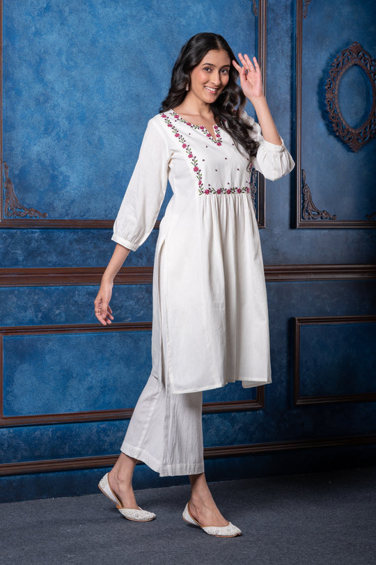 Women Cotton Flex Hand Suit Set