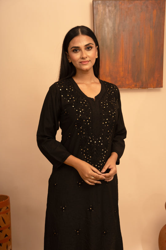 Women’s Round Neck Regular Fit Kurta