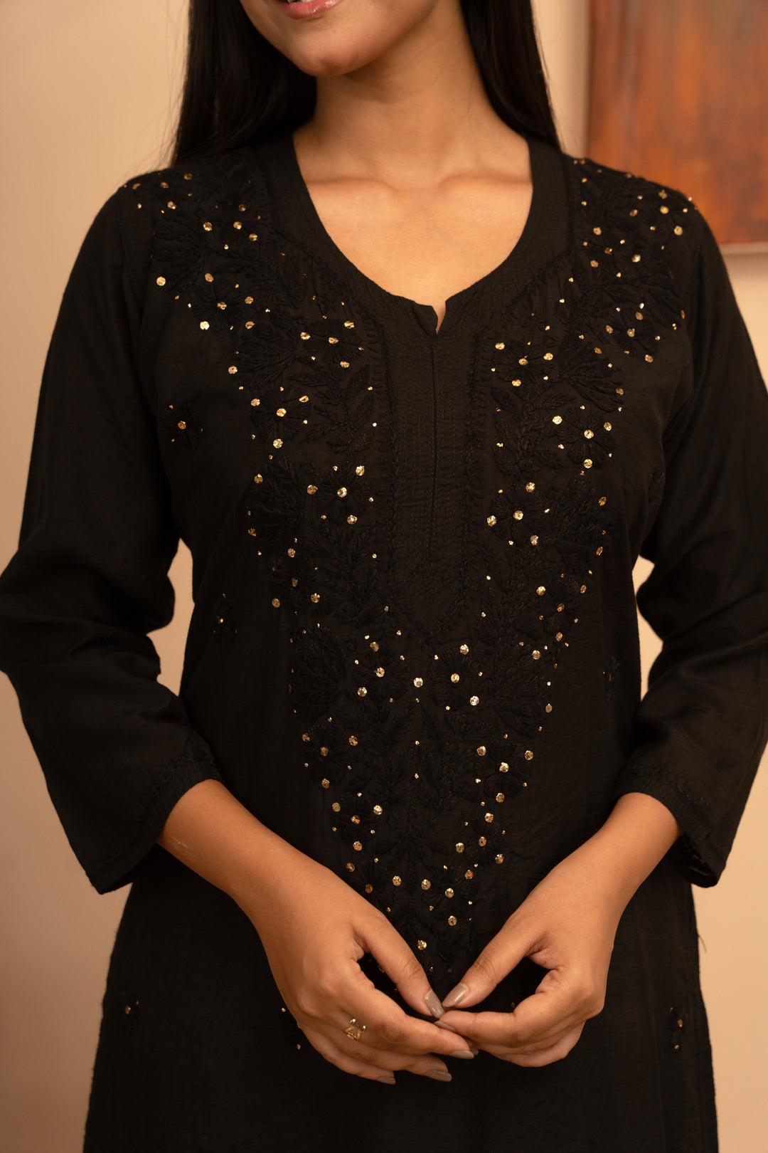 Women’s Round Neck Regular Fit Kurta