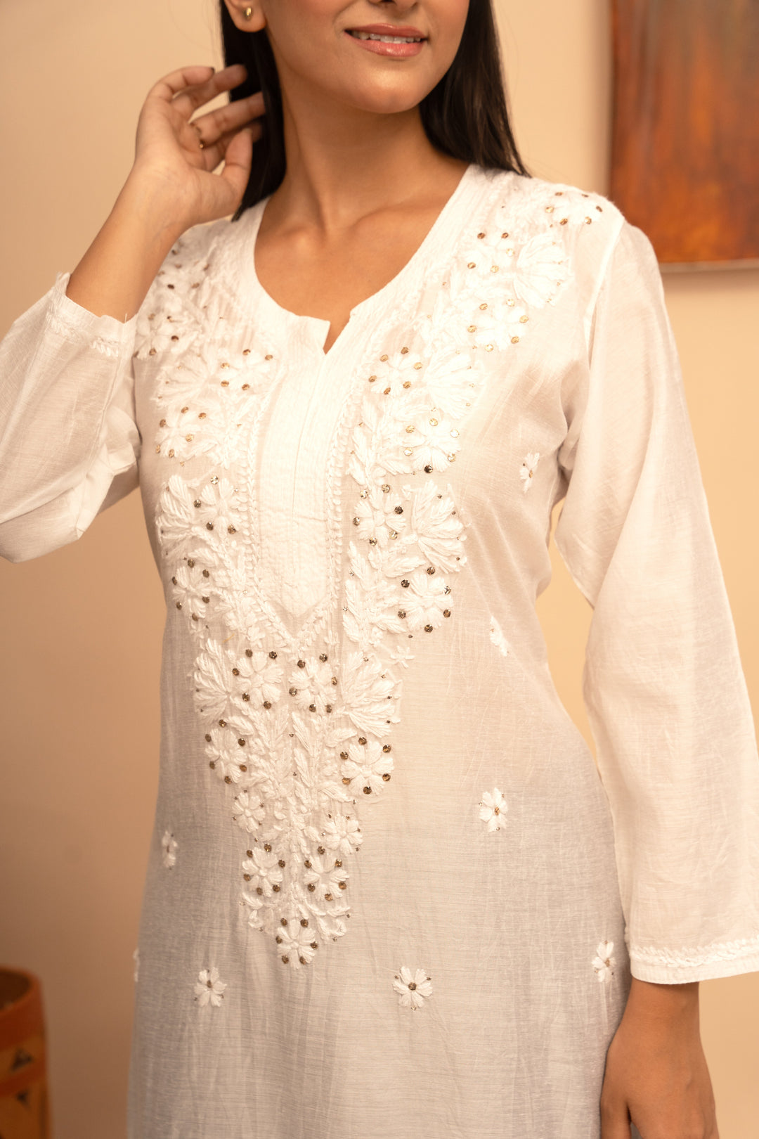 Women’s Round Neck Regular Fit Kurta