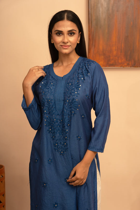 Women’s Round Neck Regular Fit Kurta