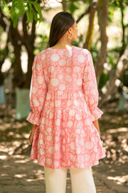 Pink Printed Tunic