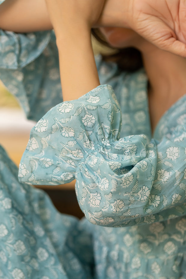 Blue Printed Tunic