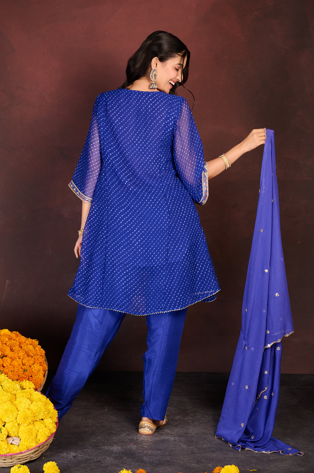 Midnight Blue 3-Piece Suit Set