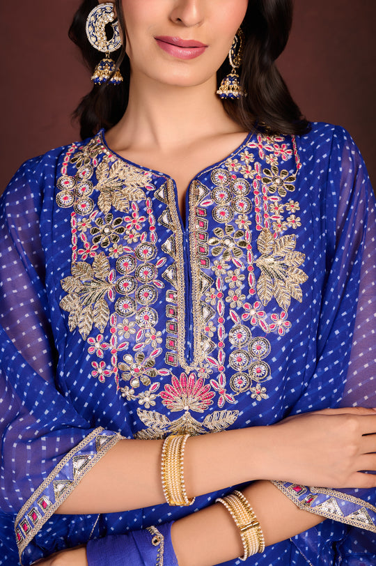 Midnight Blue 3-Piece Suit Set