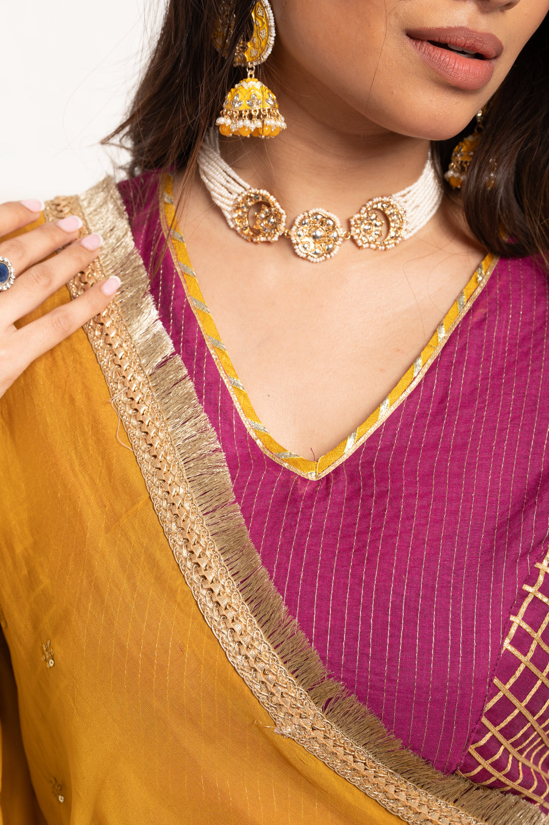 Gota Embellished Lehenga