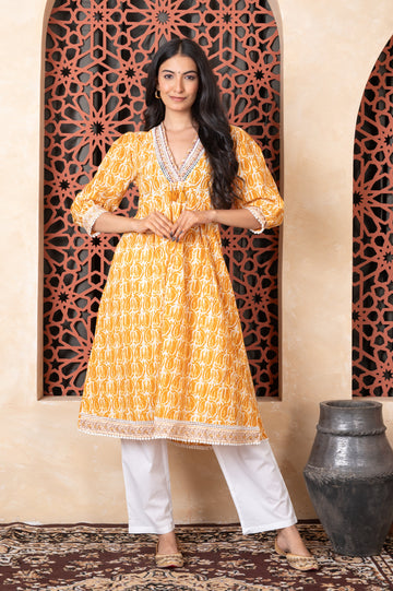 V Neckline suit set