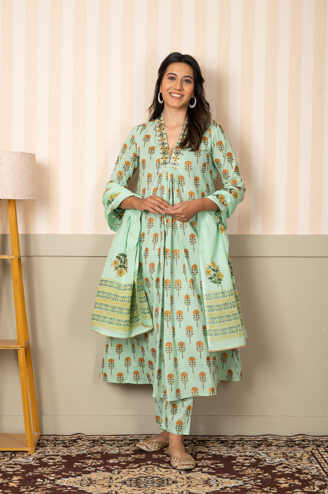 Patra Embroidered Suit Set