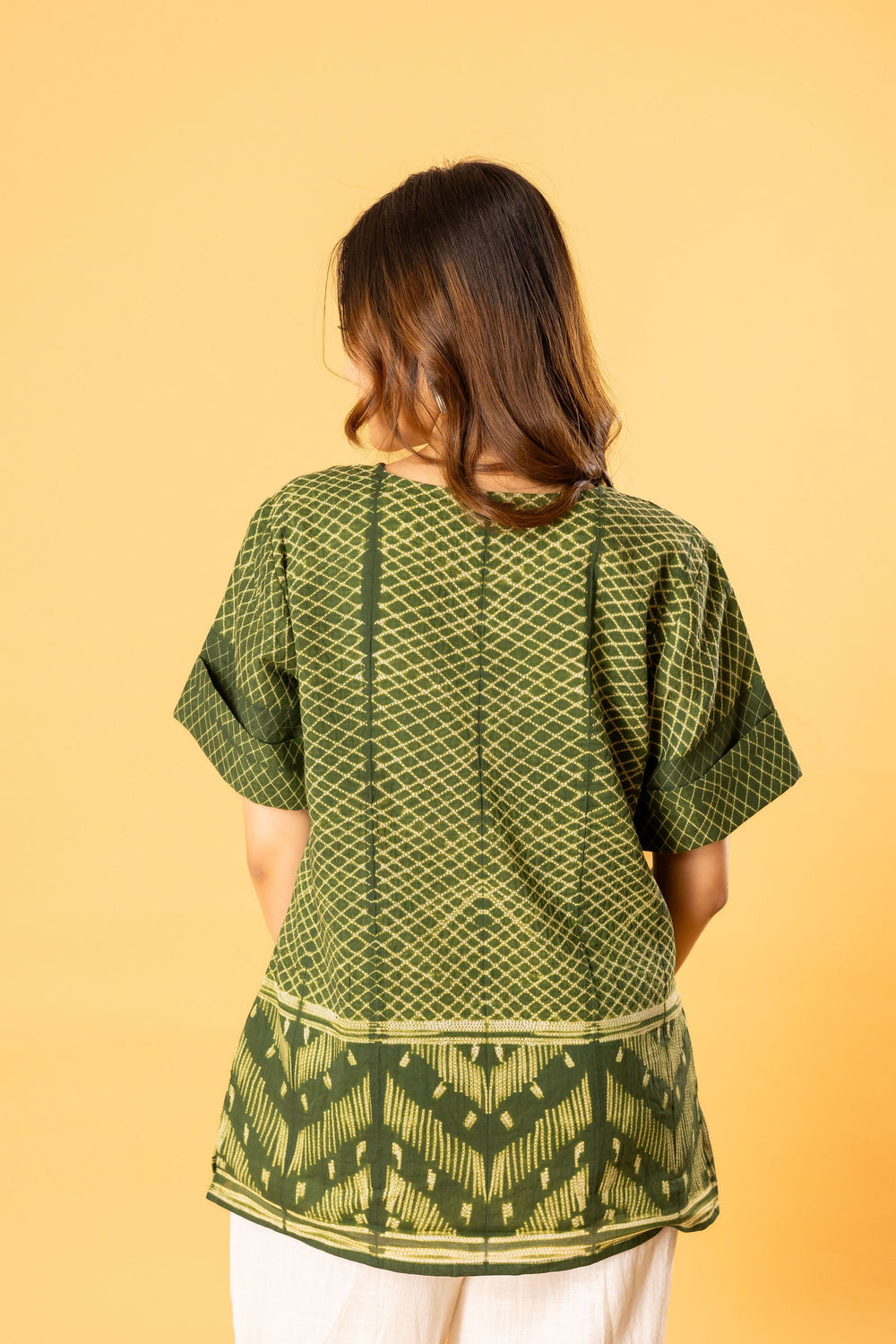 Sunday summer top in green - Cult91