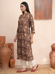 Handloom Cotton Kalamkari Kurta