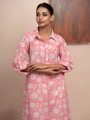 Block Printed Jaipuri Cotton Kurta