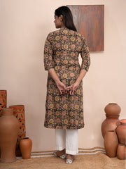 Handloom Cotton Kalamkari Kurta