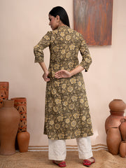 Handloom Cotton Kalamkari Kurta