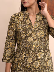 Handloom Cotton Kalamkari Kurta