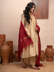 Chanderi Silk Suit Set