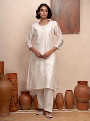 Chanderi Silk Suit Set