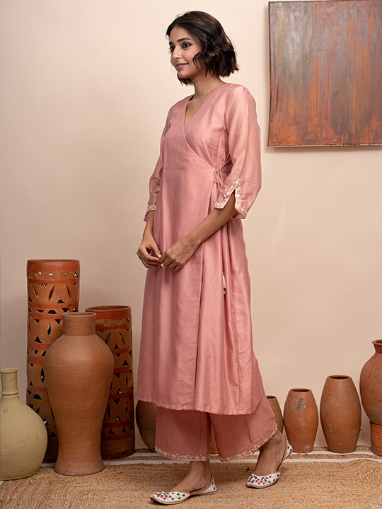 Chanderi Silk Suit Set