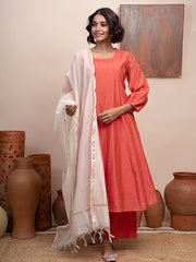 Chanderi Silk Suit Set