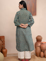 Block Printed Jaipuri Cotton Kurta