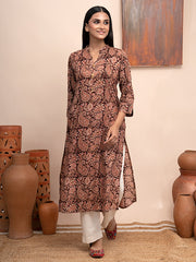 Handloom Cotton Kalamkari Kurta